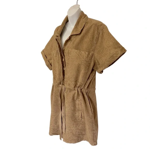 NWT Free People Rhodes Chino Romper Size Medium - Picture 8 of 14